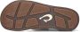 OLUKAI Teenslippers Heren Tuahine Maat: 43 Materiaal: Leer Kleur: Bruin - Thumbnail 6