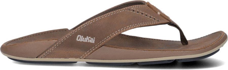 Olukai Bruine Teenslippers Nui