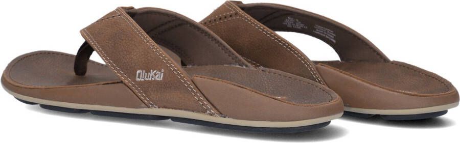 Olukai Bruine Teenslippers Nui