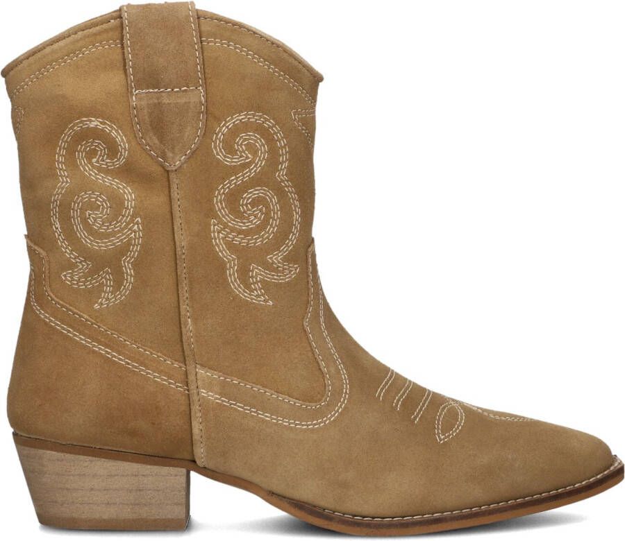 Omoda Moco 03 Cowboylaarzen Western Laarzen Dames Beige Schoenen