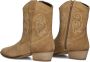 Omoda Moco-03 Cowboylaarzen Western Laarzen Dames Beige - Thumbnail 4