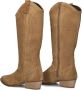 Omoda Moco-28 Cowboylaarzen Western Laarzen Dames Beige - Thumbnail 4