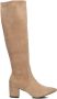 Omoda 0591-5 Laarzen Suèdelook Dames Beige - Thumbnail 3