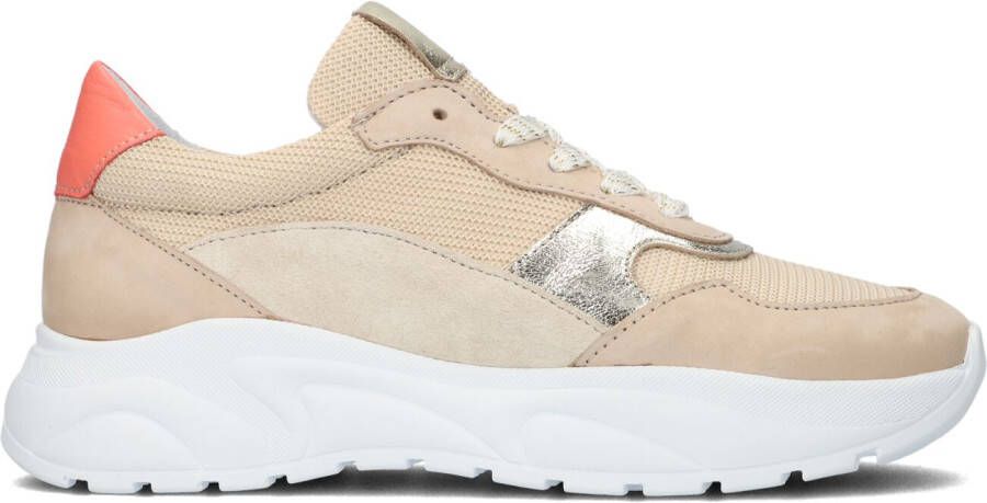 Omoda Beige Lage Sneakers Fiene