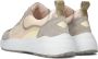Bruin Tinten Triangle Lage sneakers Leren Sneaker Dames Beige - Thumbnail 3