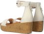 Omoda 722025 Sandalen Met Sleehak Dames Beige - Thumbnail 3