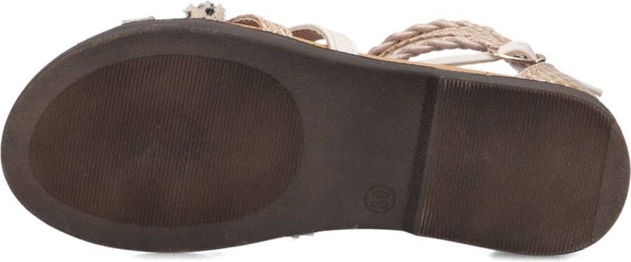 OMODA Beige Sandalen Pommelien