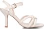 Bruin Tinten S1402 Sandalen Dames Beige - Thumbnail 2