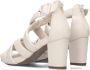 Bruin Tinten S6598 Sandalen Dames Beige - Thumbnail 3