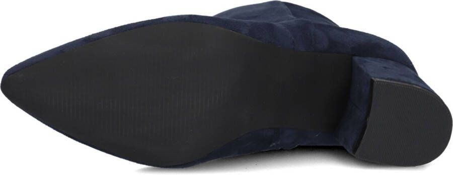 Omoda 0591 2 Enkellaarsjes Enkelboots met rits Dames Blauw Schoenen