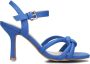 Omoda S1402 Sandalen Dames Blauw - Thumbnail 2