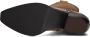 Bruin Tinten D268 Enkellaarsjes Enkelboots met rits Dames Bruin - Thumbnail 4