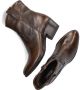 Omoda Dallas Enkellaarsjes Enkelboots met rits Dames Bruin - Thumbnail 5