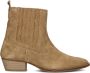 Omoda Moco-36 Enkellaarsjes Enkelboots met rits Dames Bruin - Thumbnail 3