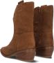 Omoda Lpmexi-04 Enkellaarsjes Enkelboots met rits Dames Camel - Thumbnail 3