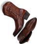 Omoda 16707 Cowboylaarzen Western Laarzen Dames Cognac - Thumbnail 4