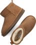 Omoda Julia Vachtlaarzen Warme Laarzen Meisjes Kids Cognac - Thumbnail 5