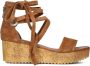 Omoda 722007 Sandalen Dames Cognac - Thumbnail 3