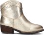 Omoda Lizzy Enkellaarsjes Enkelboots met rits Meisjes Goud - Thumbnail 2