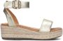 Omoda 0047-43 Espadrilles Dames Goud - Thumbnail 3