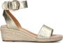 Omoda 0577-2 Espadrilles Zomer Schoenen Dames Goud - Thumbnail 3