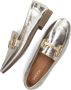 Omoda S23100 Loafers Instappers Dames Goud - Thumbnail 5