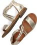 Bruin Tinten M05062 Sandalen Dames Goud - Thumbnail 5