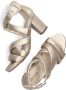 Omoda S6598 Sandalen Dames Goud - Thumbnail 5