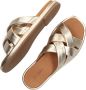 Omoda 1542 Slippers Dames Goud - Thumbnail 5