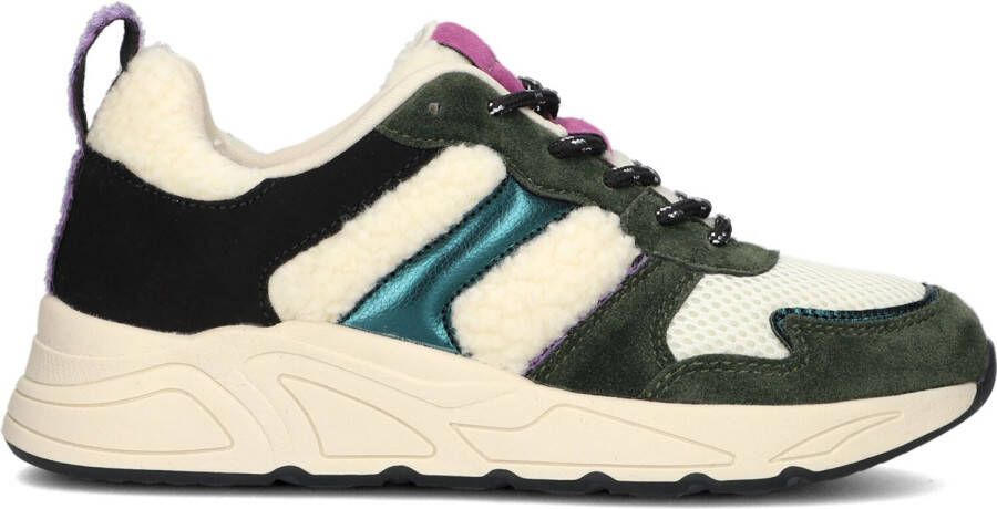 Omoda Groene Lage Sneakers Zoë