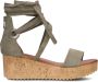 Omoda 722007 Sandalen Dames Groen - Thumbnail 3