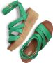 Omoda 722029 Sandalen Met Sleehak Dames Groen - Thumbnail 5