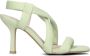 Omoda S1401 Sandalen Dames Groen - Thumbnail 3