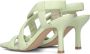 Omoda S1401 Sandalen Dames Groen - Thumbnail 5