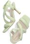 Omoda S1401 Sandalen Dames Groen - Thumbnail 7