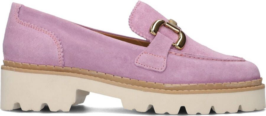Omoda Paarse Loafers Bee Bold