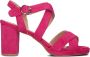 Bruin Tinten Strappy Sandals Isla 02 Sandalen Dames Roze - Thumbnail 2