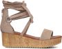 Omoda 722007 Sandalen Dames Taupe - Thumbnail 3