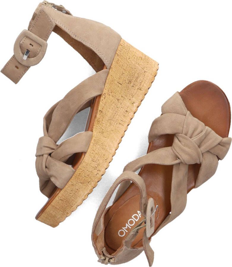 OMODA Taupe Sandalen 722028