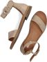 Omoda Bruin Tinten M05060 Sandalen Dames Taupe - Thumbnail 5