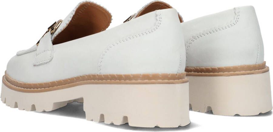 Chain Detail Bee Bold Loafers Instappers Dames Wit - Foto 3