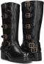 Omoda D638 Biker boots Dames Zwart - Thumbnail 4