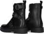 Omoda Lein-028 Biker boots Dames Zwart - Thumbnail 3