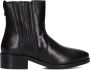 Omoda 16459 Chelsea boots Enkellaarsjes Dames Zwart - Thumbnail 1