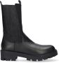 Omoda Om121789 Chelsea boots Enkellaarsjes Meisjes Zwart - Thumbnail 4