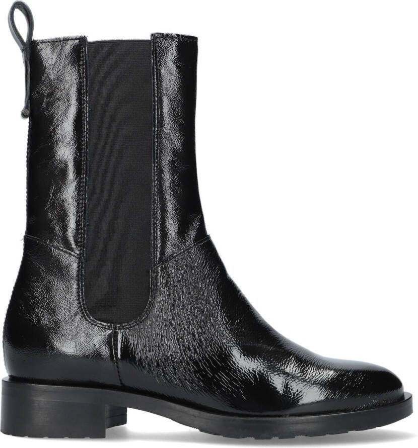 Omoda P22203 Chelsea boots Enkellaarsjes Dames Zwart - Schoenen.nl