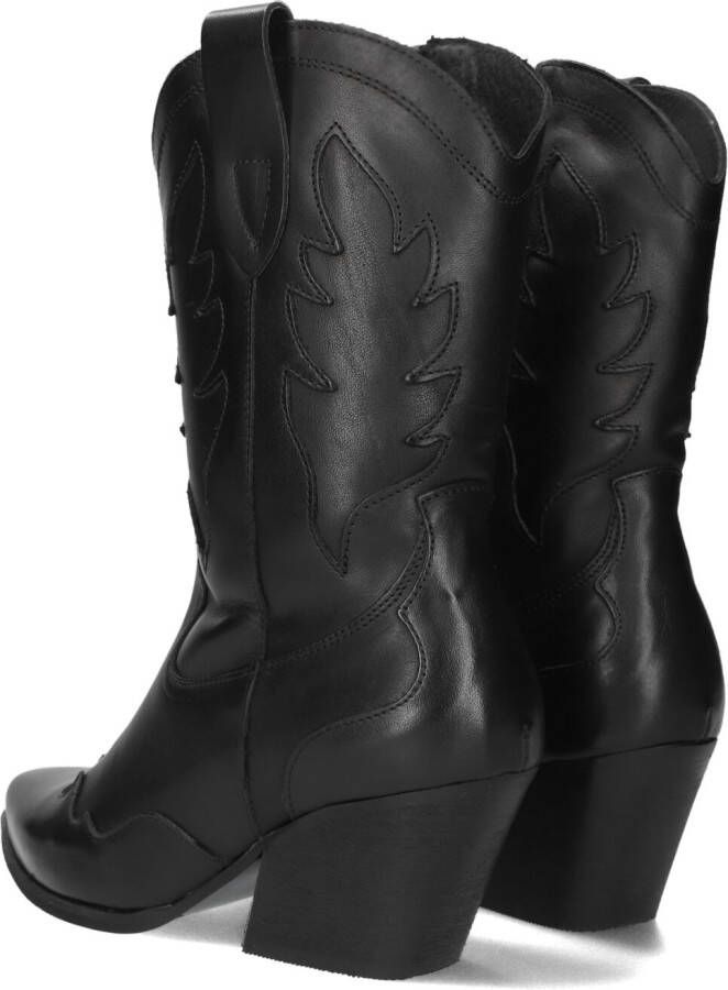 City Western R18113 Cowboylaarzen Western Laarzen Dames Zwart Schoenen.nl