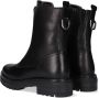 Omoda Lpmonk-04 Enkelboots Enkellaarsjes Dames Zwart - Thumbnail 3