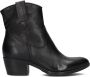 Omoda Dallas Enkellaarsjes Enkelboots met rits Dames Zwart - Thumbnail 2