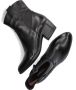 Omoda Dallas Enkellaarsjes Enkelboots met rits Dames Zwart - Thumbnail 5